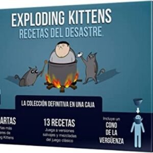 EXPLODING KITTENS RECETAS DEL DESASTRE