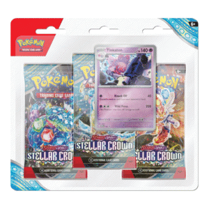 3BOOSTER BLISTER SCARLET & VIOLET 7 STELLAR CROWN POKEMON ENGLISH