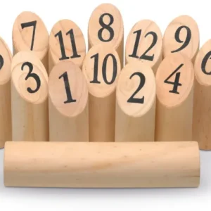 MOLKKY JUEGO DE PATIO EN SET 13 PIEZAS