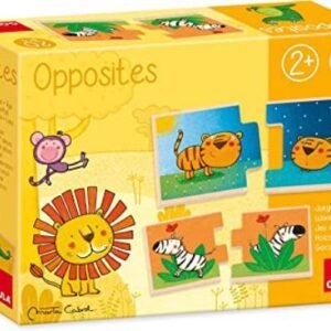 OPPOSITES LEO THE KING OF THE JUNGLE GOULA