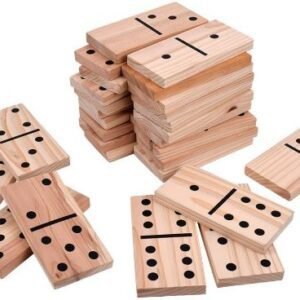 DOMINOS XXL 28 PIEZAS JUEGO DE PATIO
