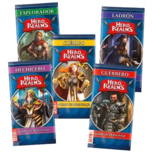 HERO REALMS SOBRES DE PERSONAJES