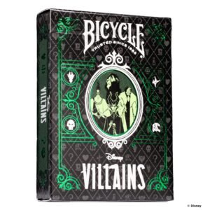 NAIPE BICYCLE DISNEY VILLAINS GREEN/PURPLE