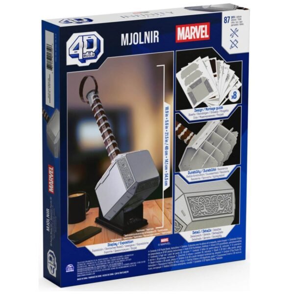 ROMPECABEZAS 4D MARVEL MJOLNIR