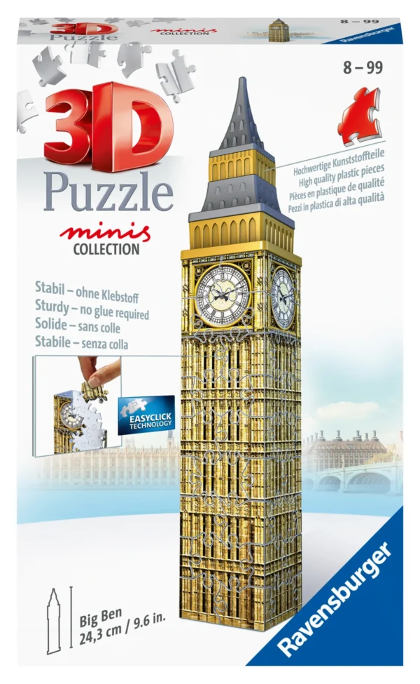 ROMPECABEZAS PUZZLE 3D  MINI BIG BEN
