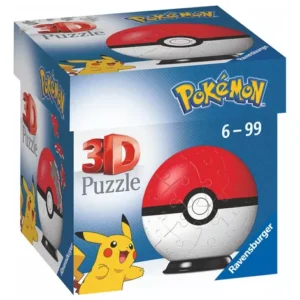 ROMPECABEZAS PUZZLE 3D POKEBALL POKEMON