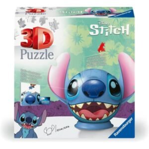 ROMPECABEZAS PUZZLE 3D STITCH CON OREJAS