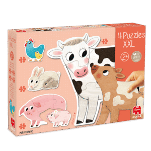 ROMPECABEZAS XXL 4 IN 1 MUMS & BABIES 14 PIEZAS 53175 GOULA