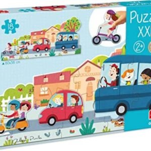 ROMPECABEZAS XXL VEHICLES 18 PIEZAS GOULA