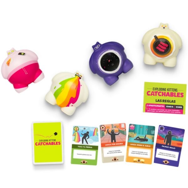 EXPLODING KITTENS CATCHABLES CORE PACK - Imagen 2