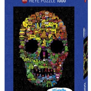 ROMPECABEZAS BURGERMAN DOODLE SKULL 1000 PIEZAS