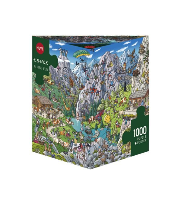 Rompecabezas Tanck Alpine Fun Triangular 1000 Piezas