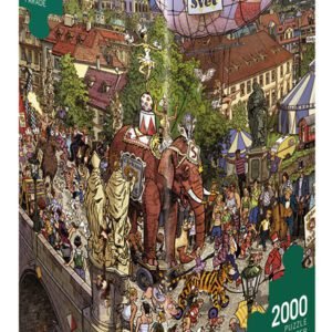 ROMPECABEZAS GÖBEL/KNORR STREET PARADE TRIANGULAR 2000 PIEZAS