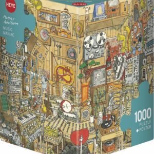 ROMPECABEZAS ADOLFSSON MUSIC MANIA TRIANGULAR 1000 PIEZAS