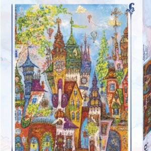 ROMPECABEZAS CHARMING VILLAGE RED ARCHES 1000 PIEZAS