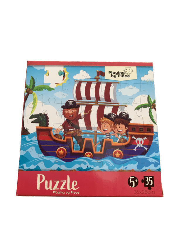 Rompecabezas Pirates In The Ocean 35 Piezas