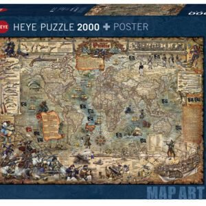 ROMPECABEZAS PIRATE WORLD 2000 PIEZAS