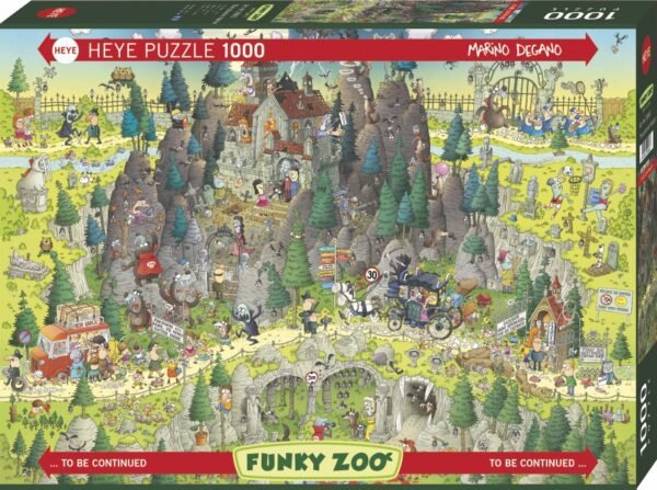 Rompecabezas Degano Zoo Transylvania 1000 Piezas