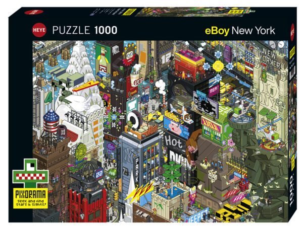 Rompecabezas Eboy New York Quest 1000 Piezas