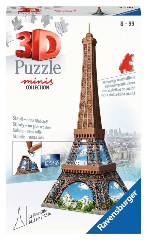 Rompecabezas Puzzle 3d - Mini Torre Eiffel