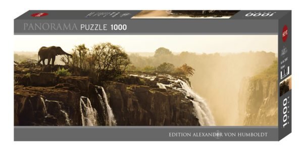 Rompecabezas Avh Elephant Panoramico 1000 Piezas