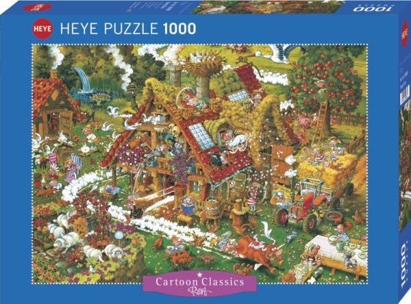 Rompecabezas Classics Ryba Funny Farm 1000 Piezas