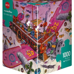 ROMPECABEZAS MORDILLO FLY WITH ME! TRIANGULAR 1000 PIEZAS