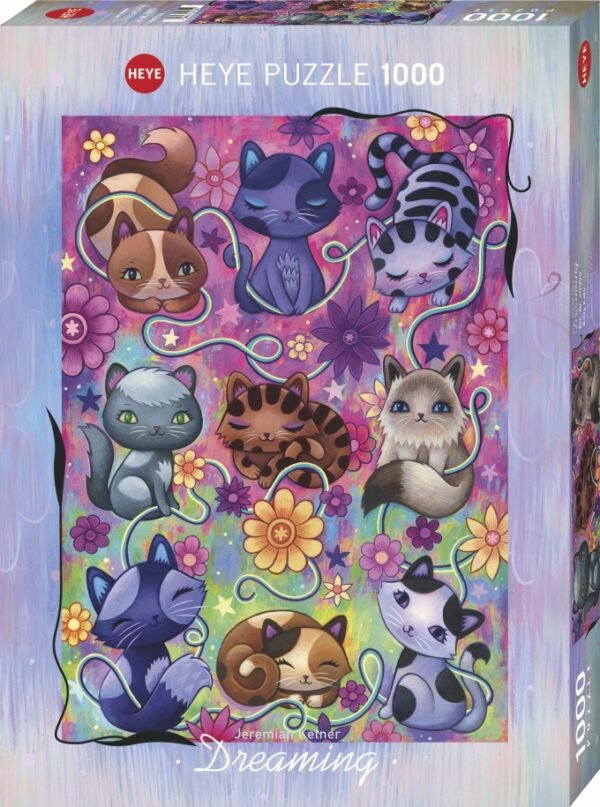 Rompecabezas Dreaming Kitty Cats 1000 Piezas