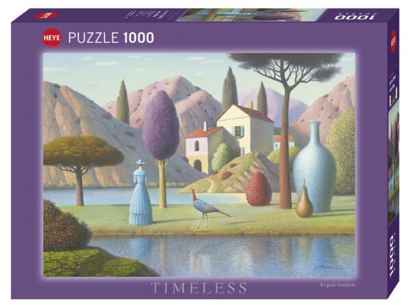 Rompecabezas Timeless Lady In Blue 1000 Piezas