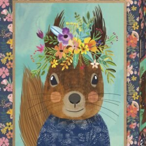 ROMPECABEZAS FLORAL FRIENDS SWEET SQUIRREL 1000 PIEZAS
