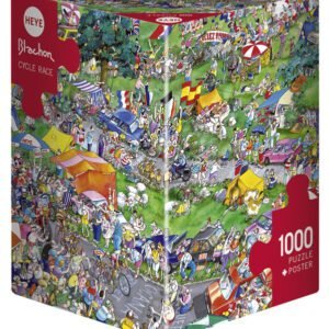 ROMPECABEZAS BLACHON CYCLE RACE TRIANGULAR 1000 PIEZAS