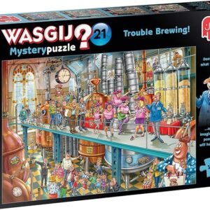 ROMPECABEZAS WASGIJ MYSTERY 21 TROUBLE BREWING! 1000 PIEZAS