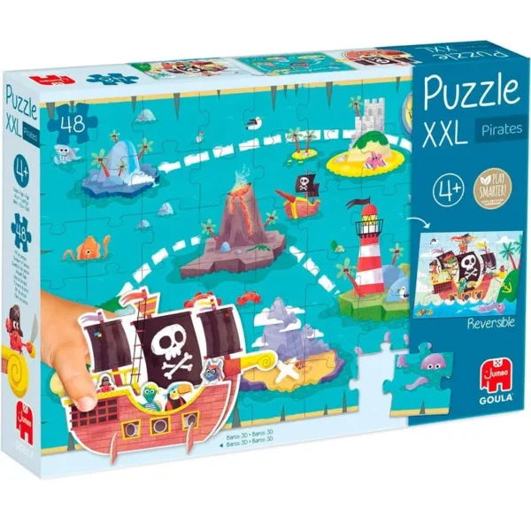 Rompecabezas Xxl Piratas 48 Piezas 1110700209 Goula