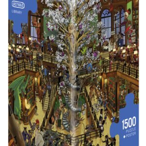 ROMPECABEZAS OESTERLE LIBRARY TRIANGULAR 1500 PIEZAS