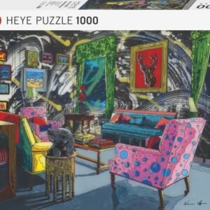 ROMPECABEZAS HOME ROOM WITH DEER 1000 PIEZAS