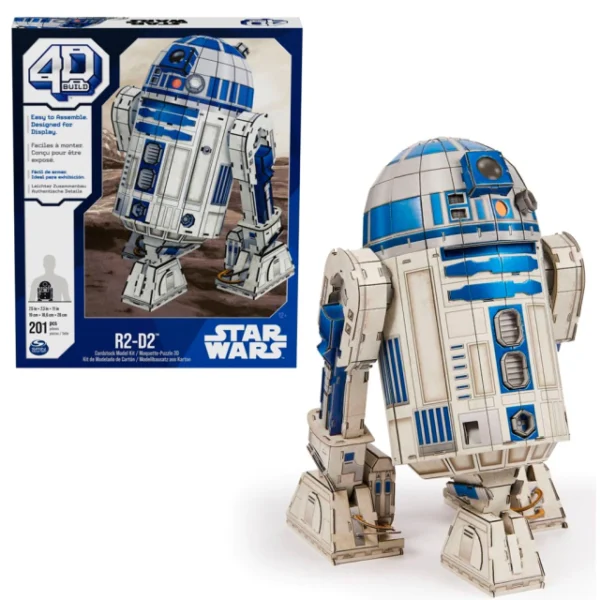 Rompecabezas 4d Star Wars R2d2