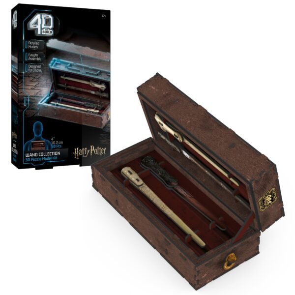 Rompecabezas 4d Harry Potter 4 Wands