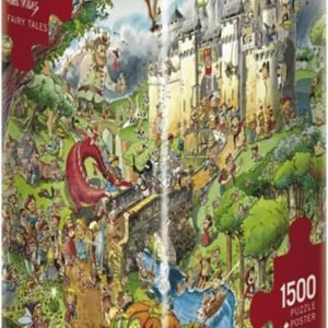 ROMPECABEZAS PRADES FAIRY TALES TRIANGULAR 1500 PIEZAS