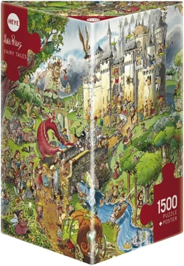 Rompecabezas Prades Fairy Tales Triangular 1500 Piezas