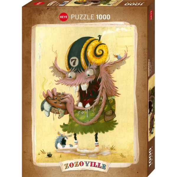 Rompecabezas Zozoville Junk Food 1000 Piezas