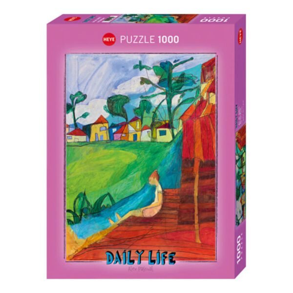 Rompecabezas Daily Life By The River 1000 Piezas