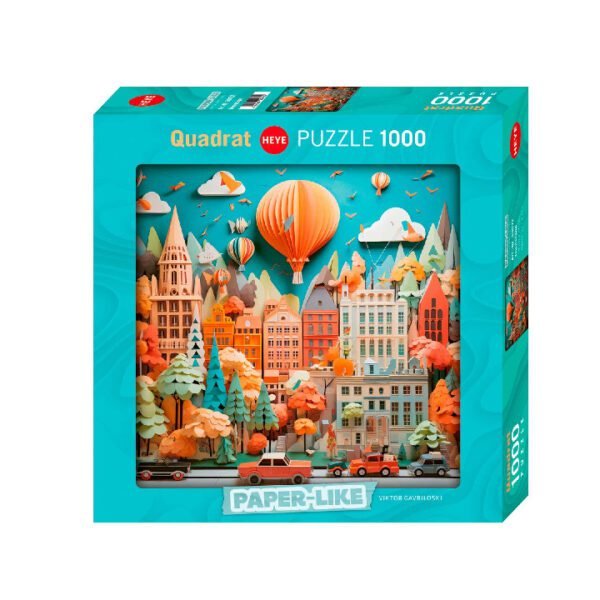 Rompecabezas Paper-like Townscape 1000 Piezas