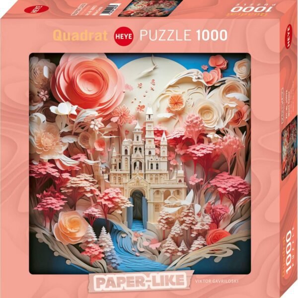 Rompecabezas Paper-like White Castle 1000 Piezas