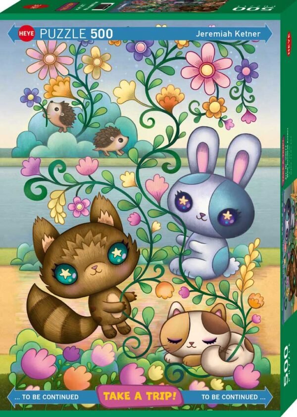 Rompecabezas Take A Trip! With Jeremiah Ketner 500 Piezas