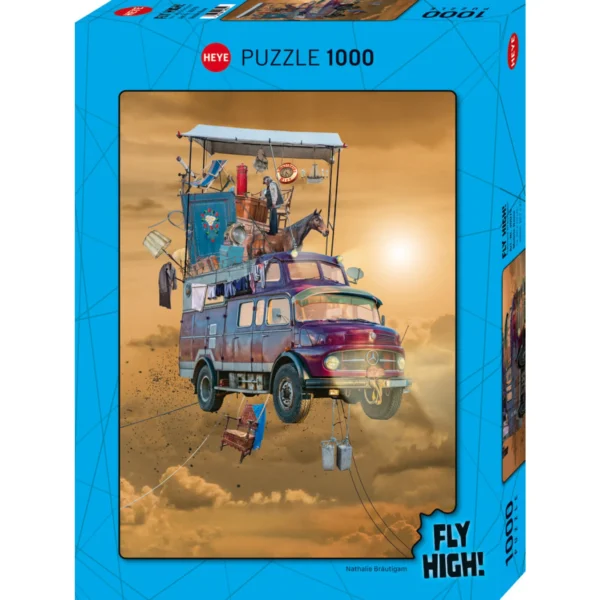 Rompecabezas Fly High! Mobile Home 1000 Piezas