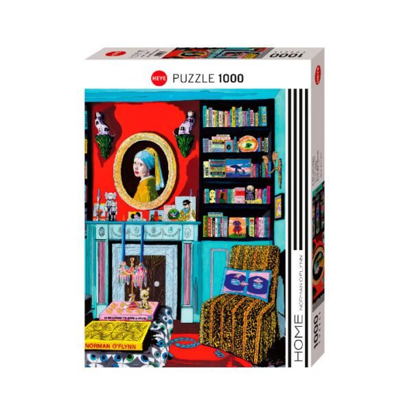Rompecabezas Home Room With Vermeer 1000 Piezas