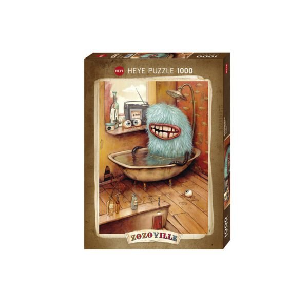 Rompecabezas Zozoville Bathtub 1000 Piezas
