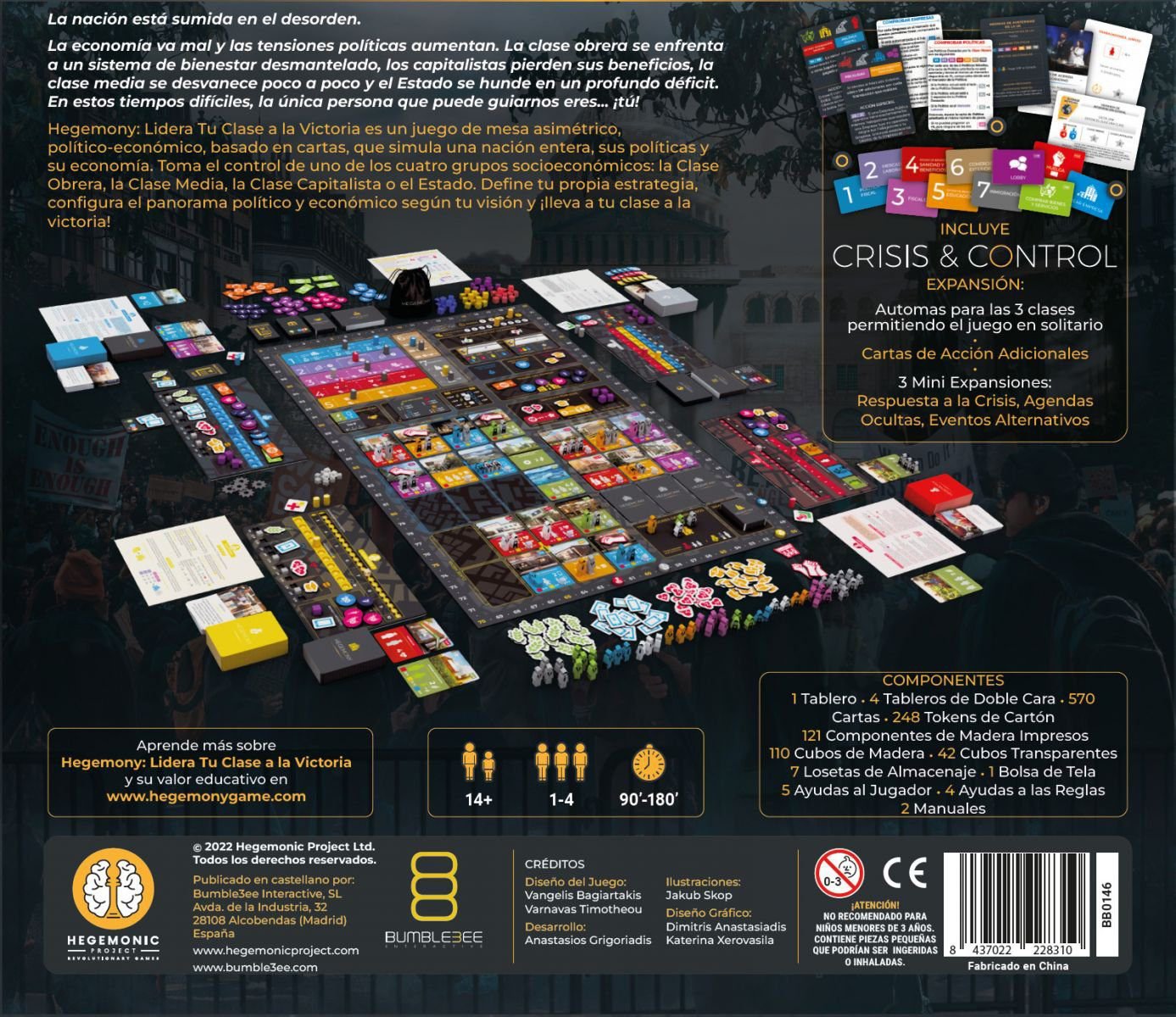 HEGEMONY EDICIÓN KICKSTARTER - Imagen 2