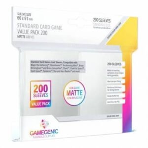 FUNDAS ESTANDAR GAMEGENIC 200 SLEEVES